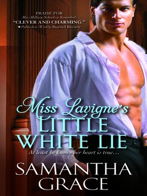 cover image of Miss Lavigne's Little White Lie